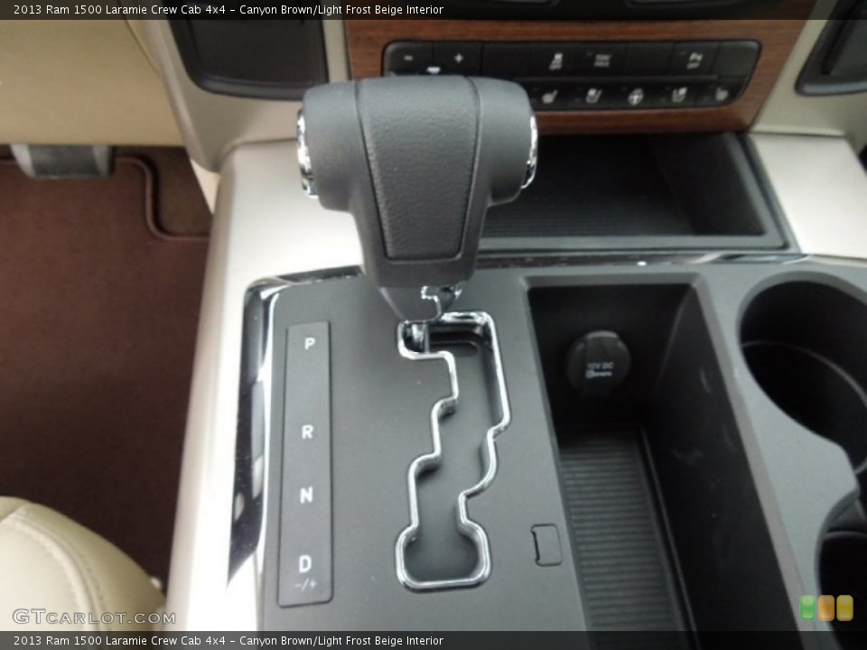 Canyon Brown/Light Frost Beige Interior Transmission for the 2013 Ram 1500 Laramie Crew Cab 4x4 #74430163