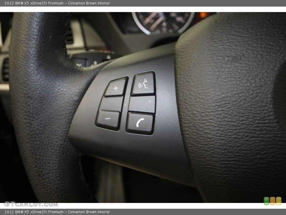 Cinnamon Brown Interior Controls for the 2012 BMW X5 xDrive35i Premium #74432089