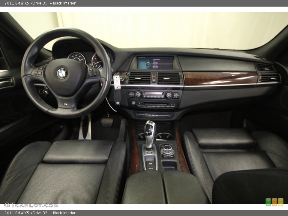 Black Interior Dashboard for the 2011 BMW X5 xDrive 35i #74432590