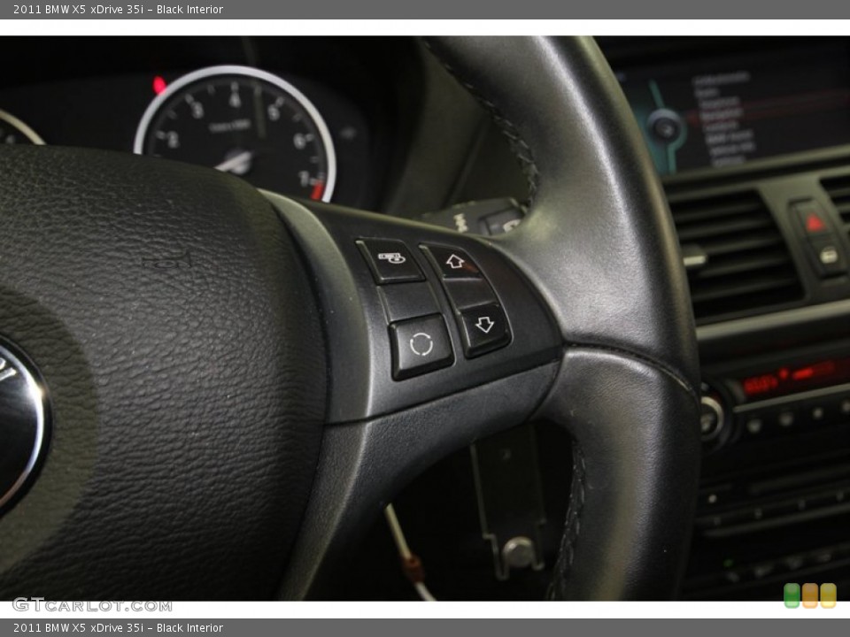 Black Interior Controls for the 2011 BMW X5 xDrive 35i #74432662