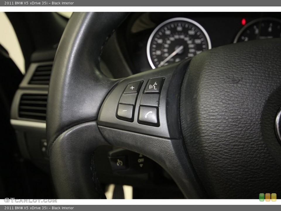Black Interior Controls for the 2011 BMW X5 xDrive 35i #74432665