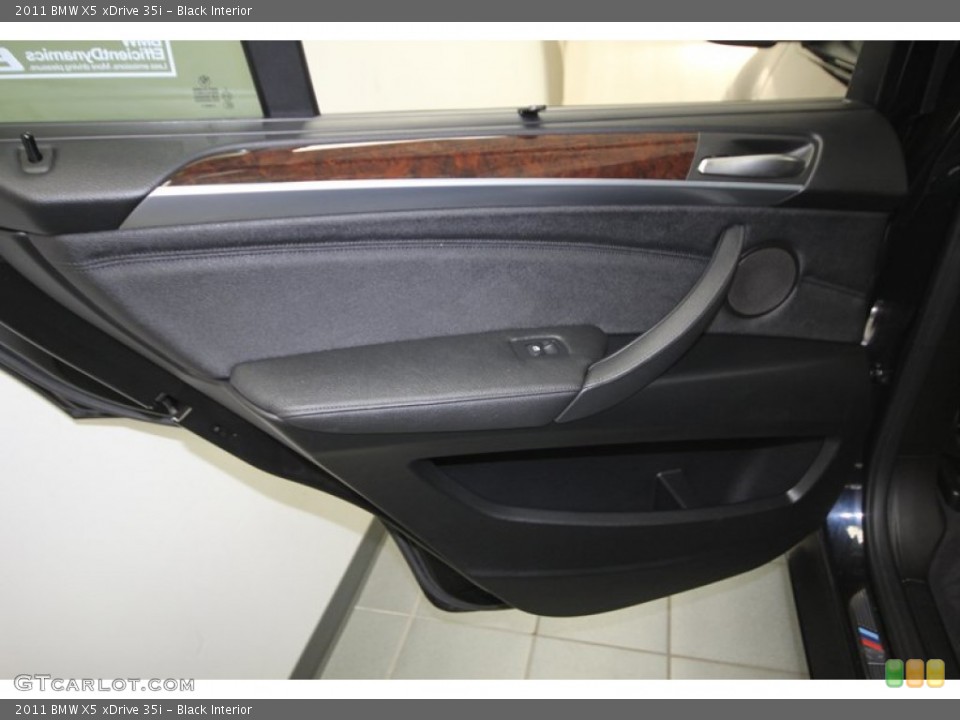 Black Interior Door Panel for the 2011 BMW X5 xDrive 35i #74432674