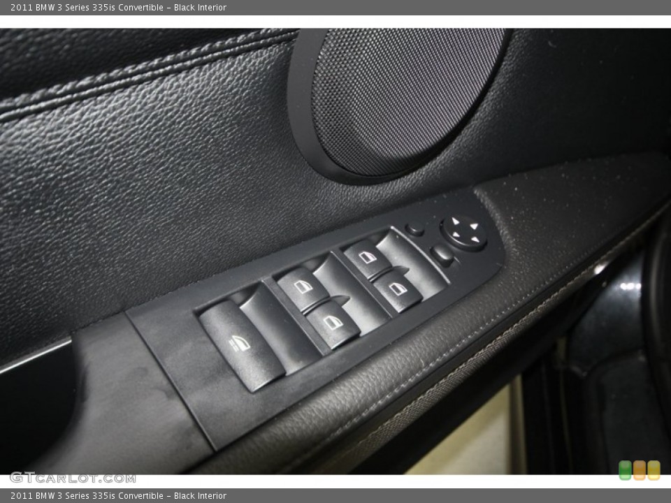 Black Interior Controls for the 2011 BMW 3 Series 335is Convertible #74432884