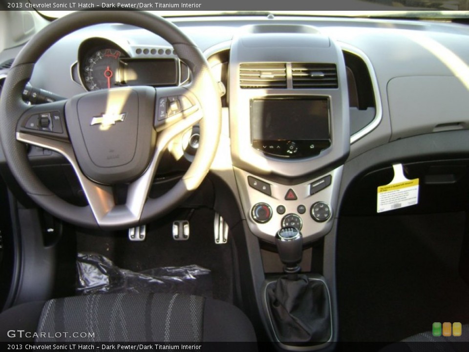 Dark Pewter/Dark Titanium Interior Dashboard for the 2013 Chevrolet Sonic LT Hatch #74435681