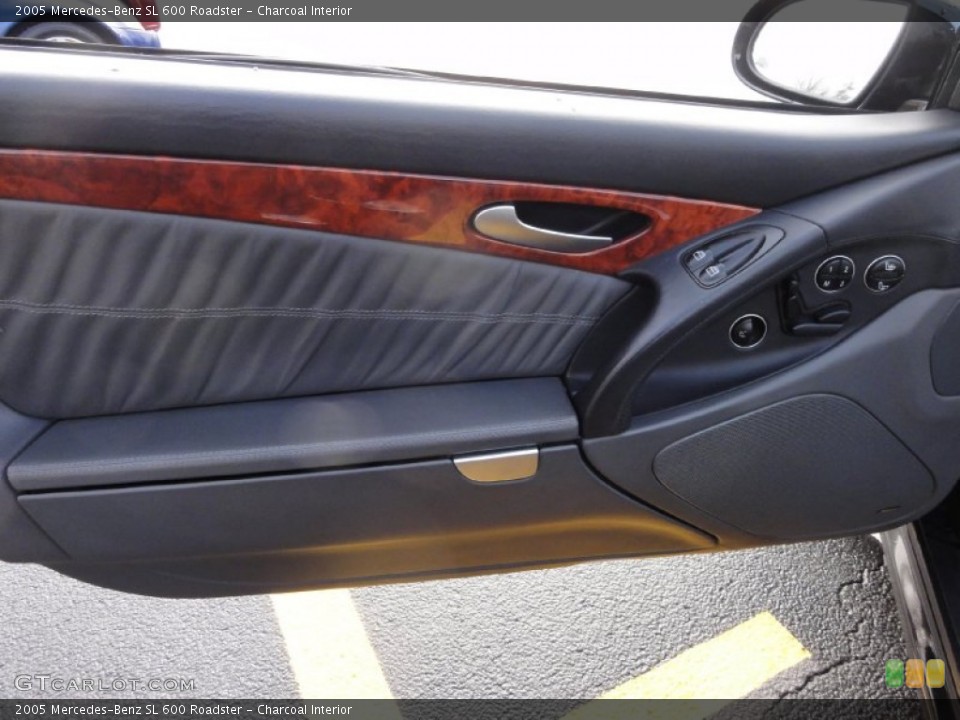 Charcoal Interior Door Panel for the 2005 Mercedes-Benz SL 600 Roadster #74436604
