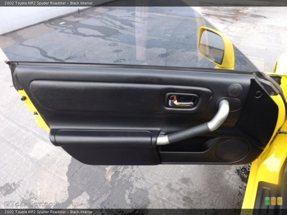 Black Interior Door Panel for the 2002 Toyota MR2 Spyder Roadster #74437700