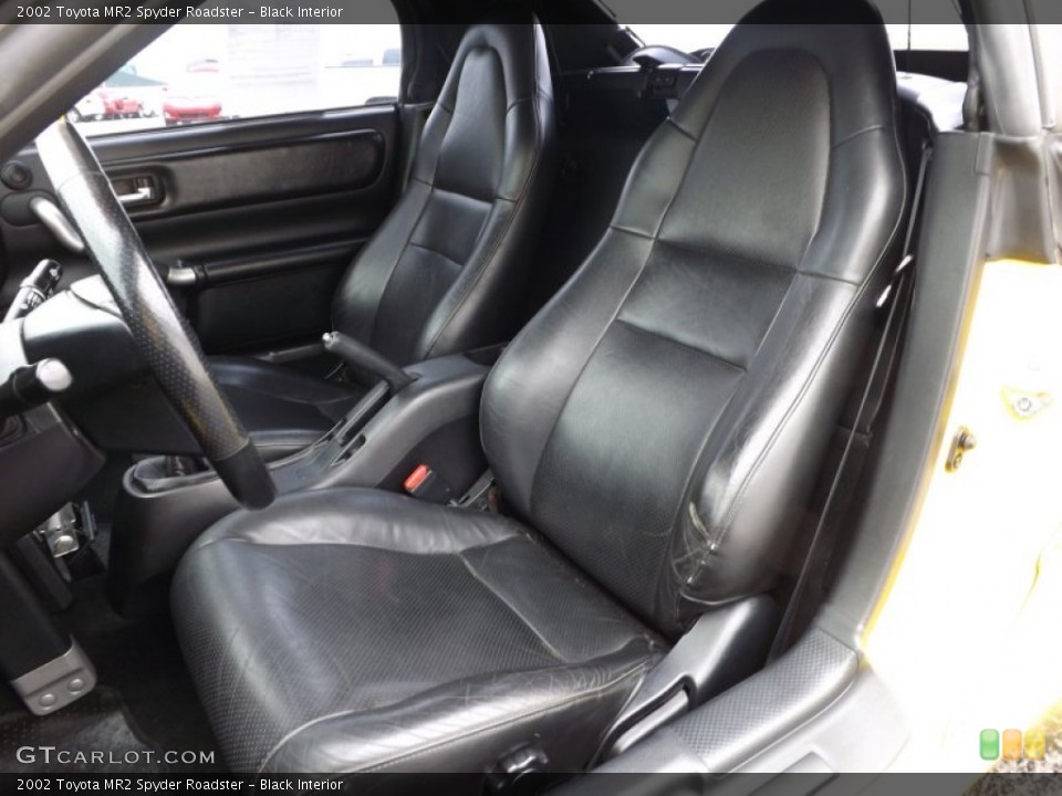Black Interior Front Seat for the 2002 Toyota MR2 Spyder Roadster #74437724