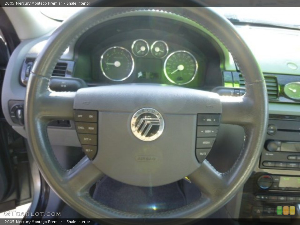 Shale Interior Steering Wheel for the 2005 Mercury Montego Premier #74439645
