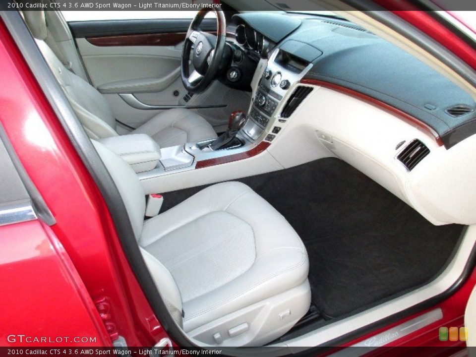 Light Titanium/Ebony Interior Photo for the 2010 Cadillac CTS 4 3.6 AWD Sport Wagon #74442572