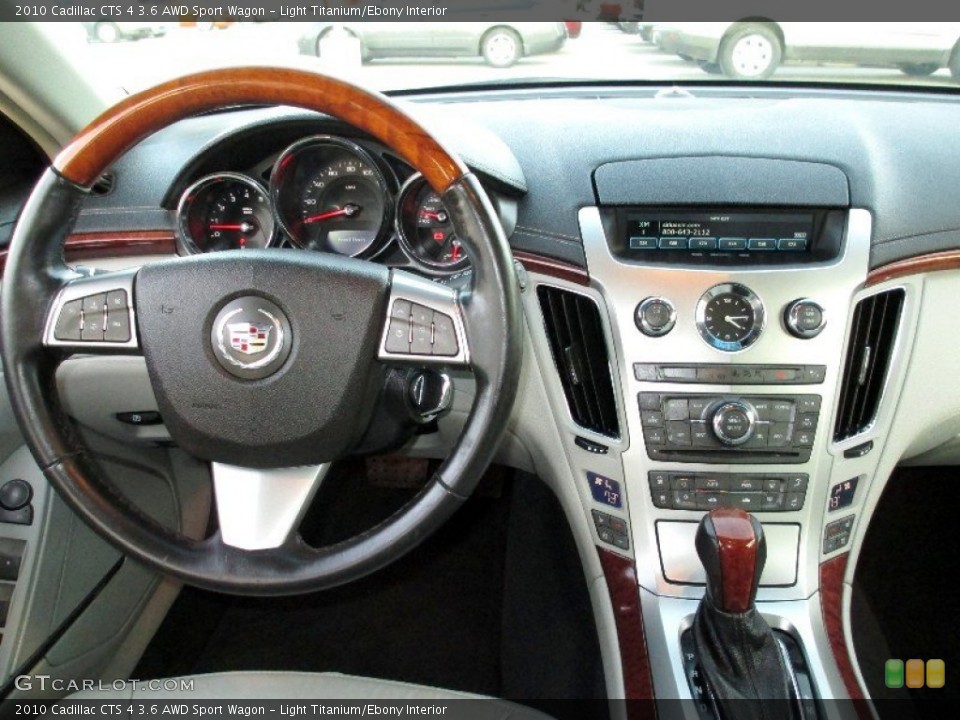 Light Titanium/Ebony Interior Dashboard for the 2010 Cadillac CTS 4 3.6 AWD Sport Wagon #74442597