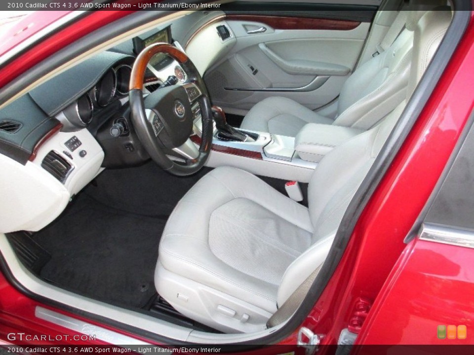 Light Titanium/Ebony Interior Photo for the 2010 Cadillac CTS 4 3.6 AWD Sport Wagon #74442920