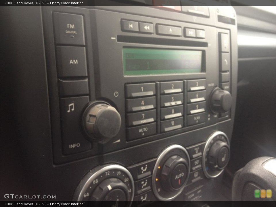 Ebony Black Interior Controls for the 2008 Land Rover LR2 SE #74443146
