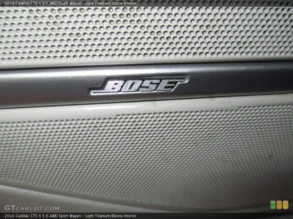 Light Titanium/Ebony Interior Audio System for the 2010 Cadillac CTS 4 3.6 AWD Sport Wagon #74443184