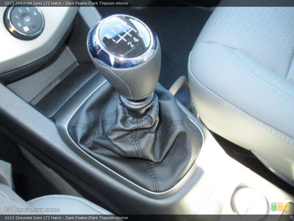 Dark Pewter/Dark Titanium Interior Transmission for the 2013 Chevrolet Sonic LTZ Hatch #74444202