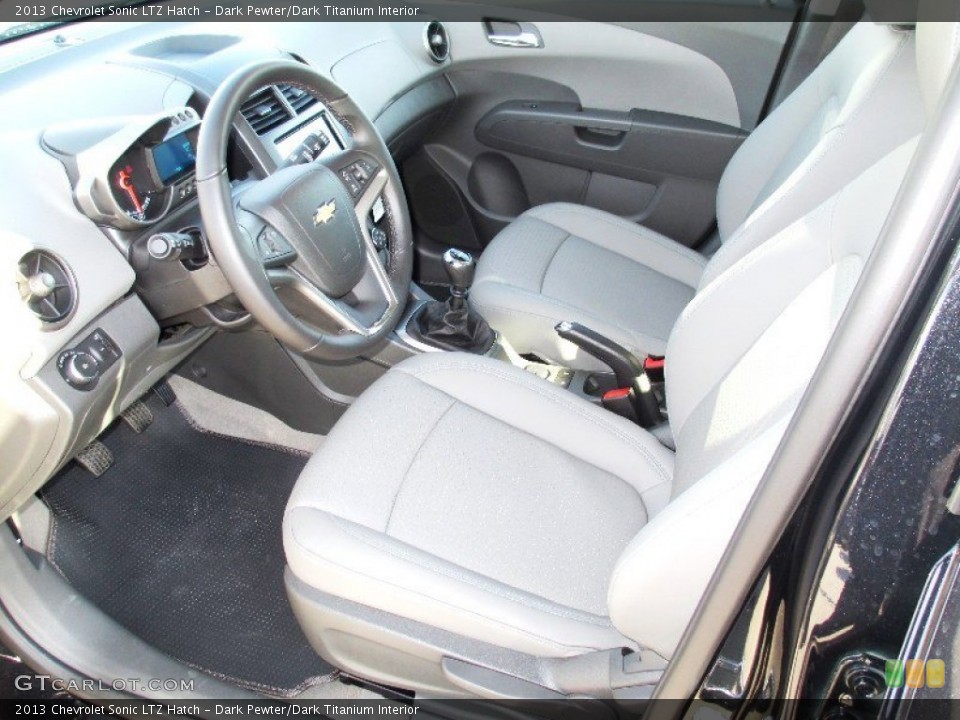 Dark Pewter/Dark Titanium Interior Photo for the 2013 Chevrolet Sonic LTZ Hatch #74444468