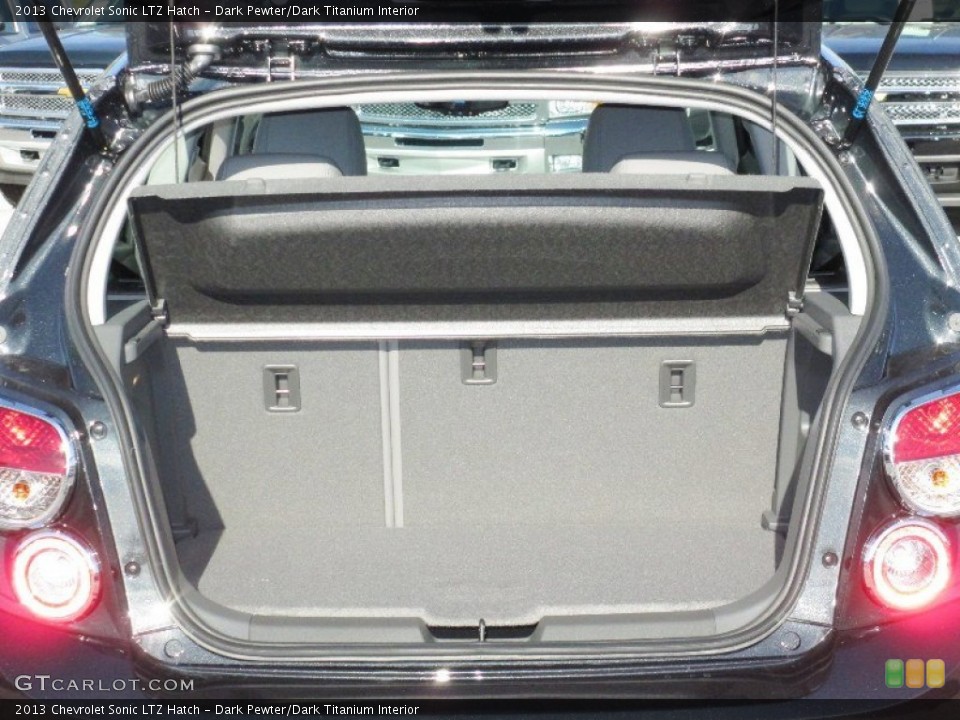 Dark Pewter/Dark Titanium Interior Trunk for the 2013 Chevrolet Sonic LTZ Hatch #74444518