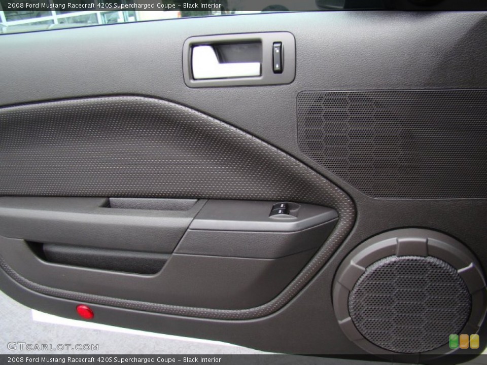 Black Interior Door Panel for the 2008 Ford Mustang Racecraft 420S Supercharged Coupe #74446367