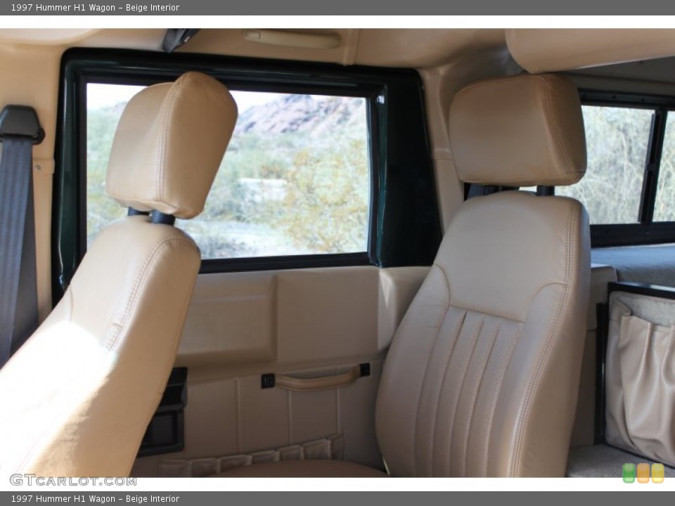 Beige Interior Photo for the 1997 Hummer H1 Wagon #74447778