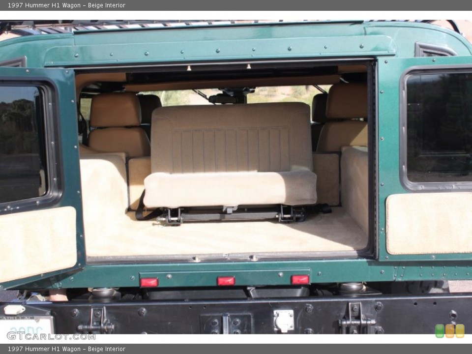 Beige Interior Trunk for the 1997 Hummer H1 Wagon #74447807