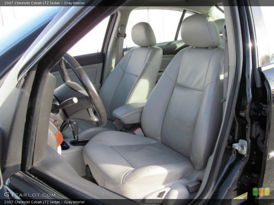 Gray Interior Front Seat for the 2007 Chevrolet Cobalt LTZ Sedan #74447875