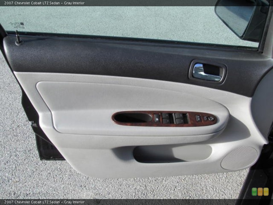 Gray Interior Door Panel for the 2007 Chevrolet Cobalt LTZ Sedan #74447921