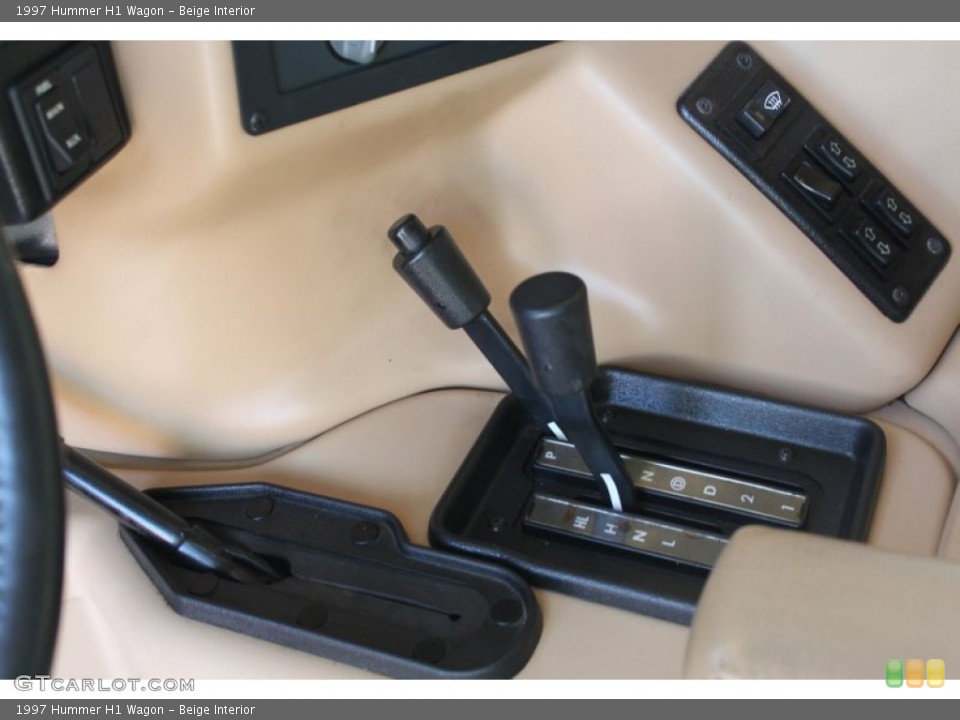 Beige Interior Transmission for the 1997 Hummer H1 Wagon #74447947