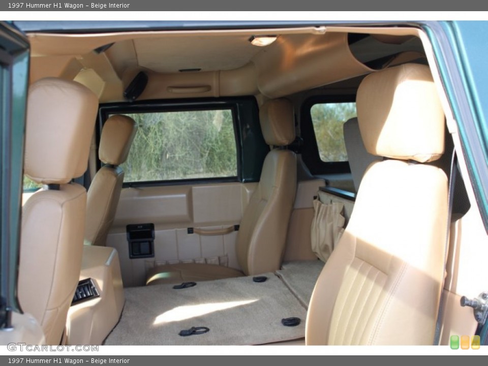 Beige Interior Photo for the 1997 Hummer H1 Wagon #74447969