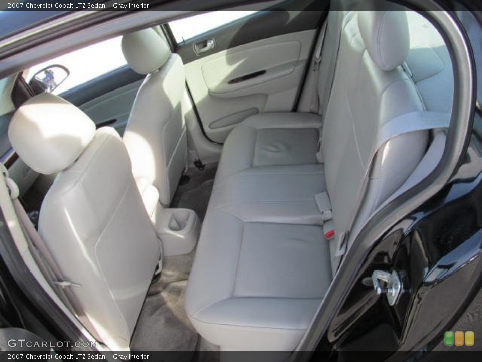 Gray Interior Rear Seat for the 2007 Chevrolet Cobalt LTZ Sedan #74448057