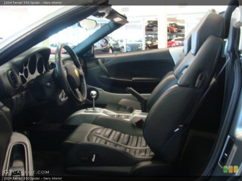 Nero Interior Photo for the 2004 Ferrari 360 Spider #74449010