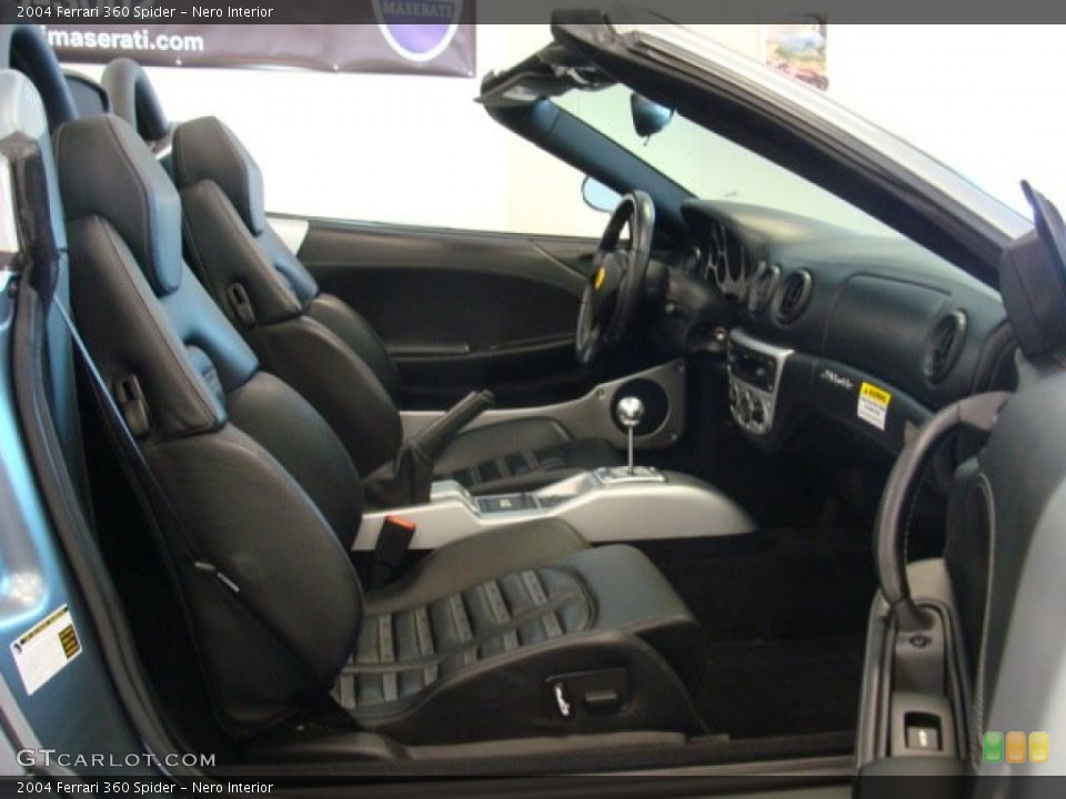 Nero Interior Photo for the 2004 Ferrari 360 Spider #74449039