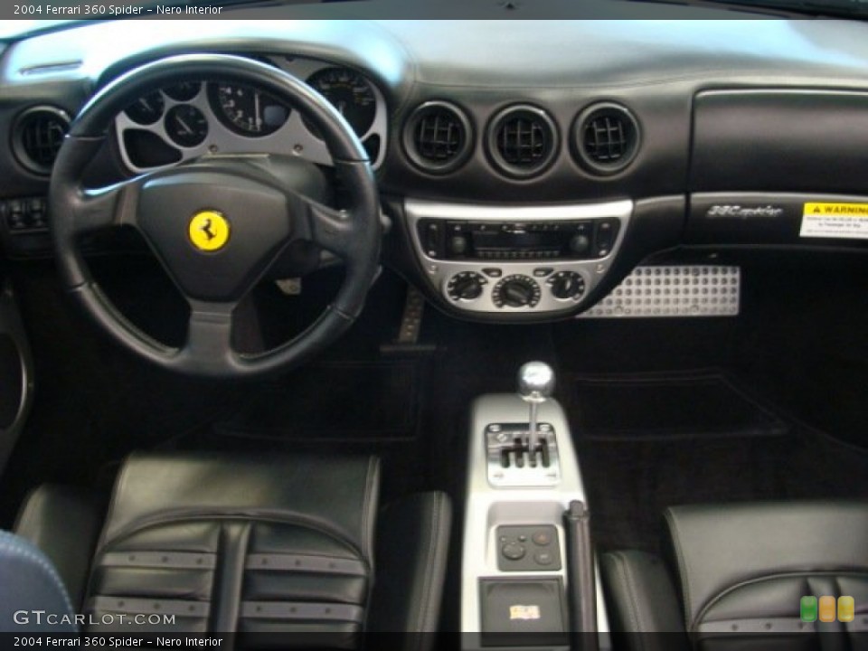 Nero Interior Dashboard for the 2004 Ferrari 360 Spider #74449083