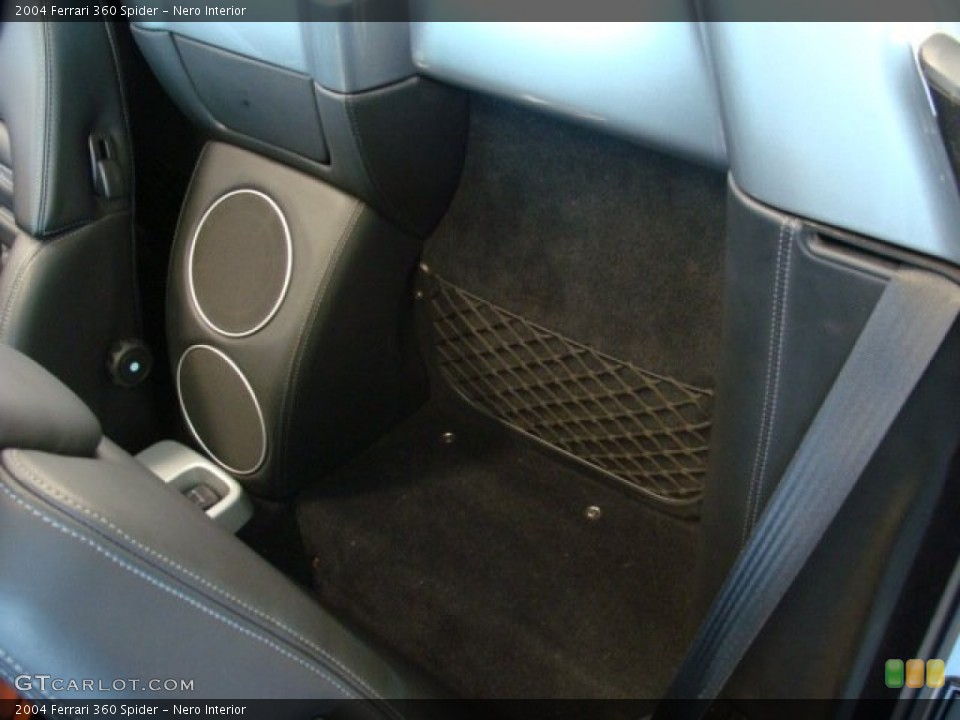 Nero Interior Photo for the 2004 Ferrari 360 Spider #74449247