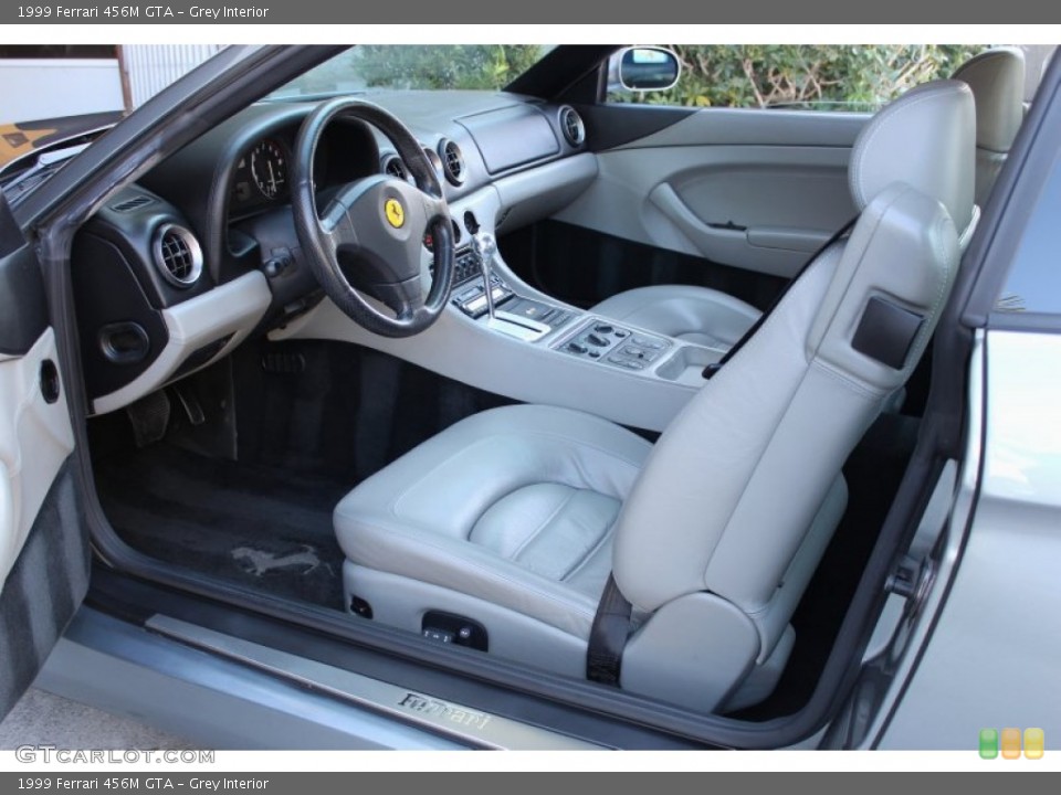Grey Interior Photo for the 1999 Ferrari 456M GTA #74449969