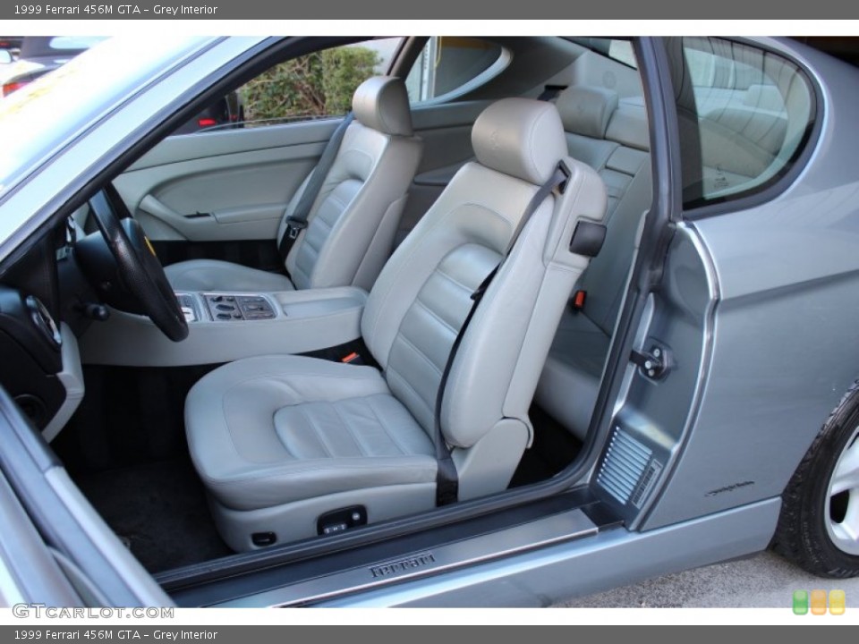 Grey Interior Front Seat for the 1999 Ferrari 456M GTA #74449986