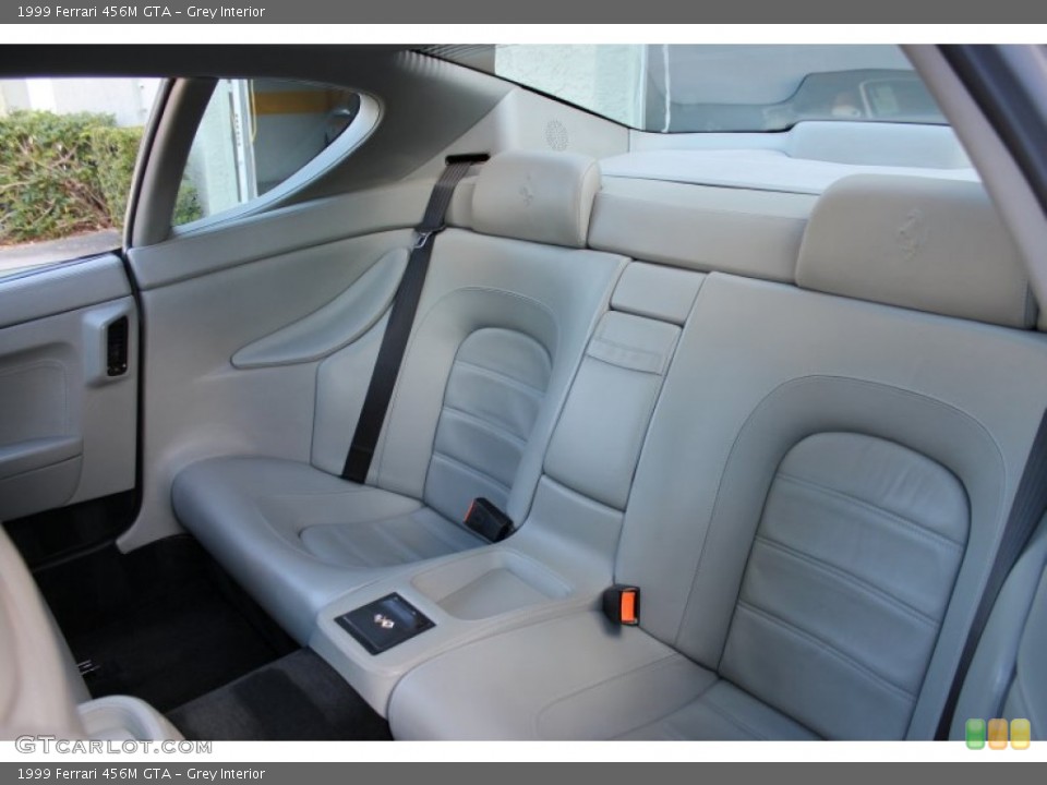Grey Interior Rear Seat for the 1999 Ferrari 456M GTA #74450012