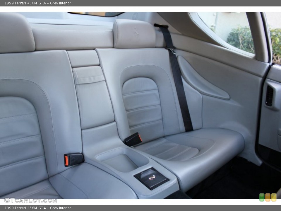 Grey Interior Rear Seat for the 1999 Ferrari 456M GTA #74450031