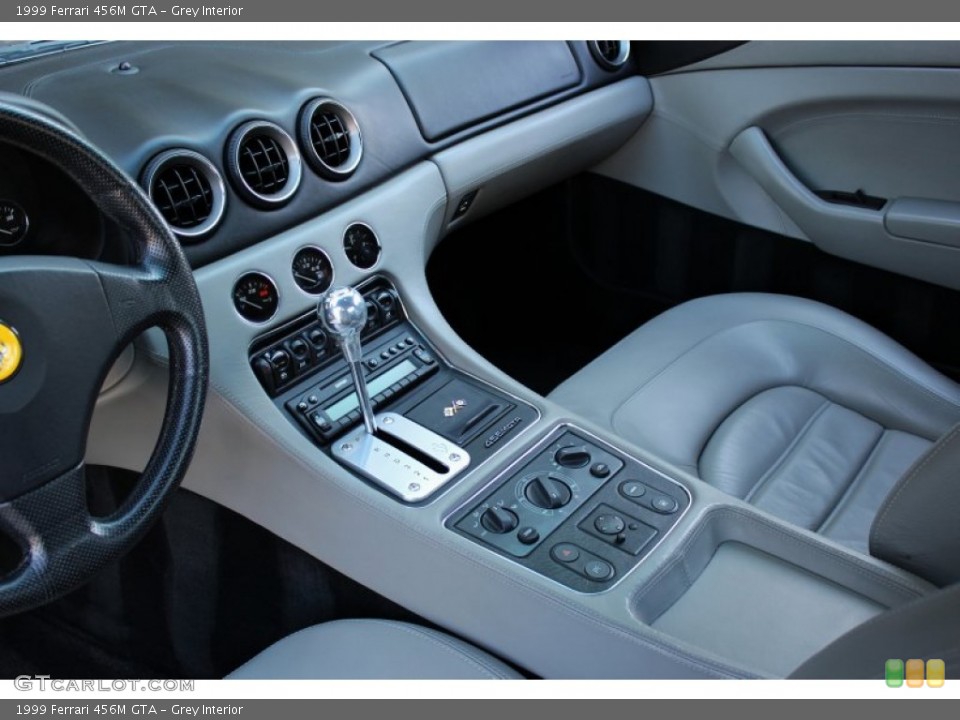 Grey Interior Controls for the 1999 Ferrari 456M GTA #74450270