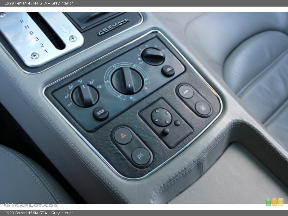 Grey Interior Controls for the 1999 Ferrari 456M GTA #74450365