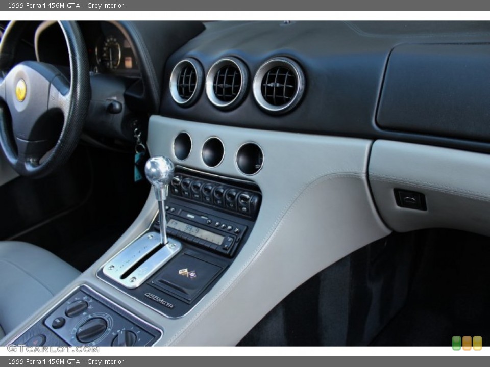 Grey Interior Controls for the 1999 Ferrari 456M GTA #74450390