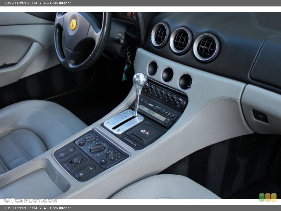 Grey Interior Controls for the 1999 Ferrari 456M GTA #74450413