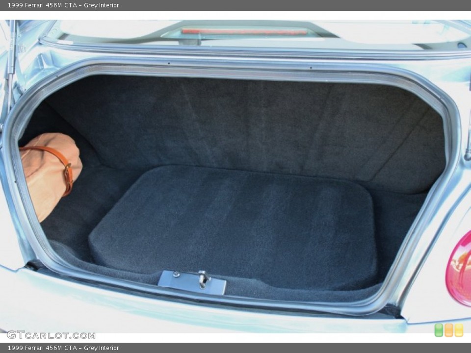 Grey Interior Trunk for the 1999 Ferrari 456M GTA #74450480