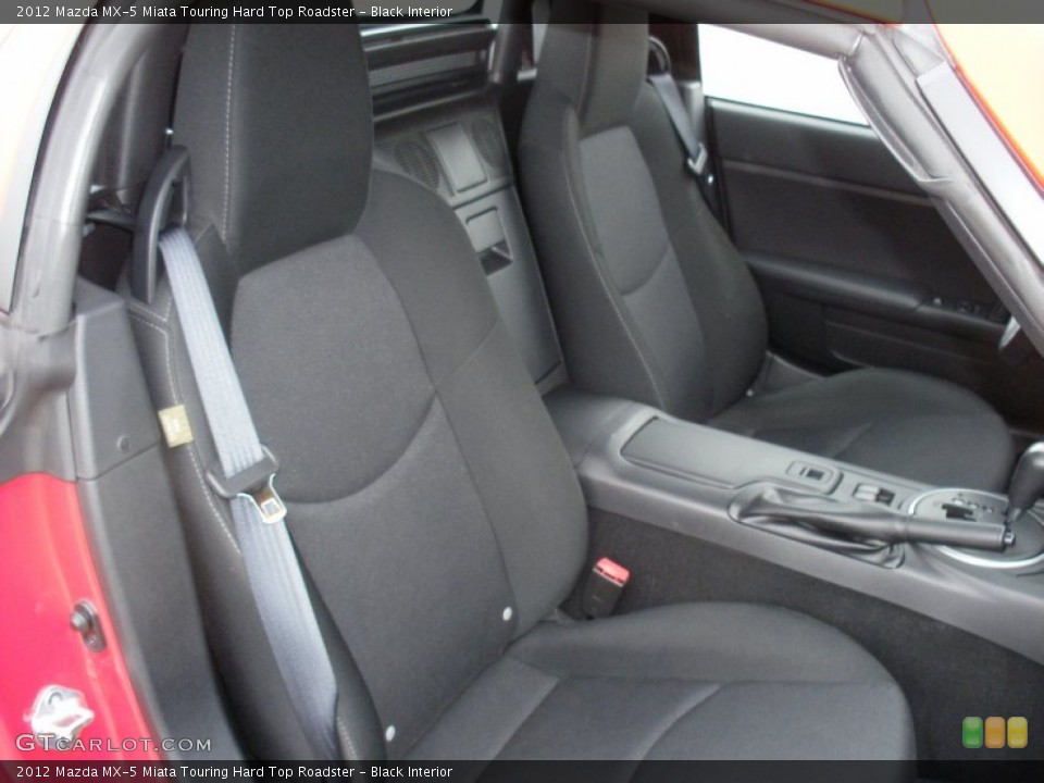 Black Interior Front Seat for the 2012 Mazda MX-5 Miata Touring Hard Top Roadster #74451041