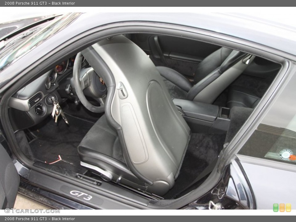 Black Interior Photo for the 2008 Porsche 911 GT3 #74453039