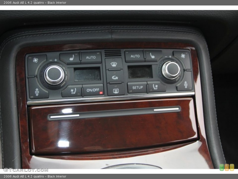 Black Interior Controls for the 2006 Audi A8 L 4.2 quattro #74455166