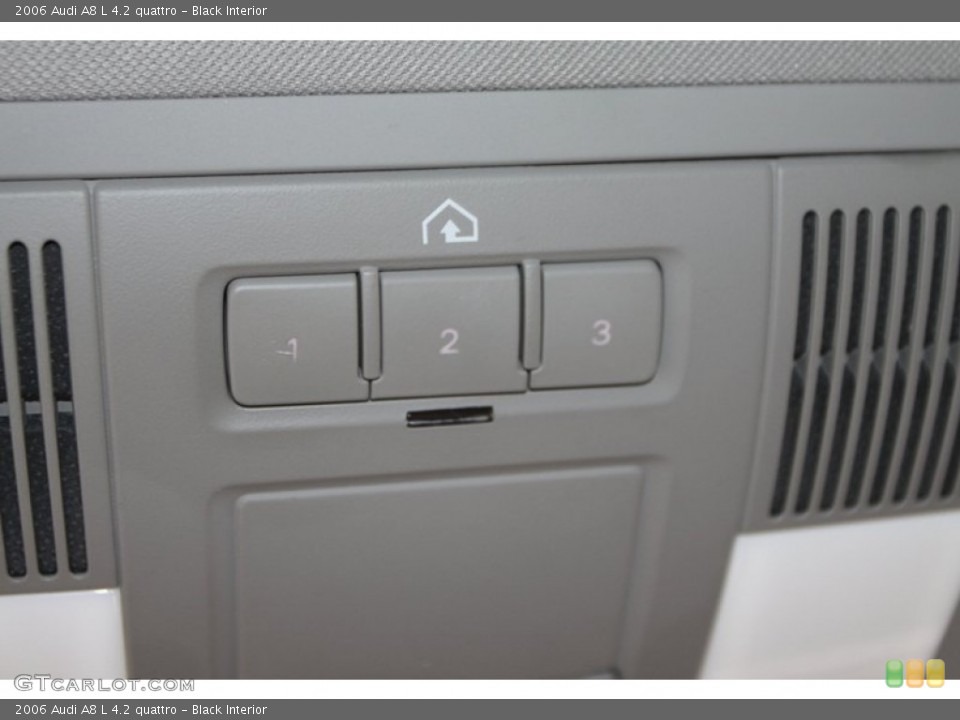 Black Interior Controls for the 2006 Audi A8 L 4.2 quattro #74455227