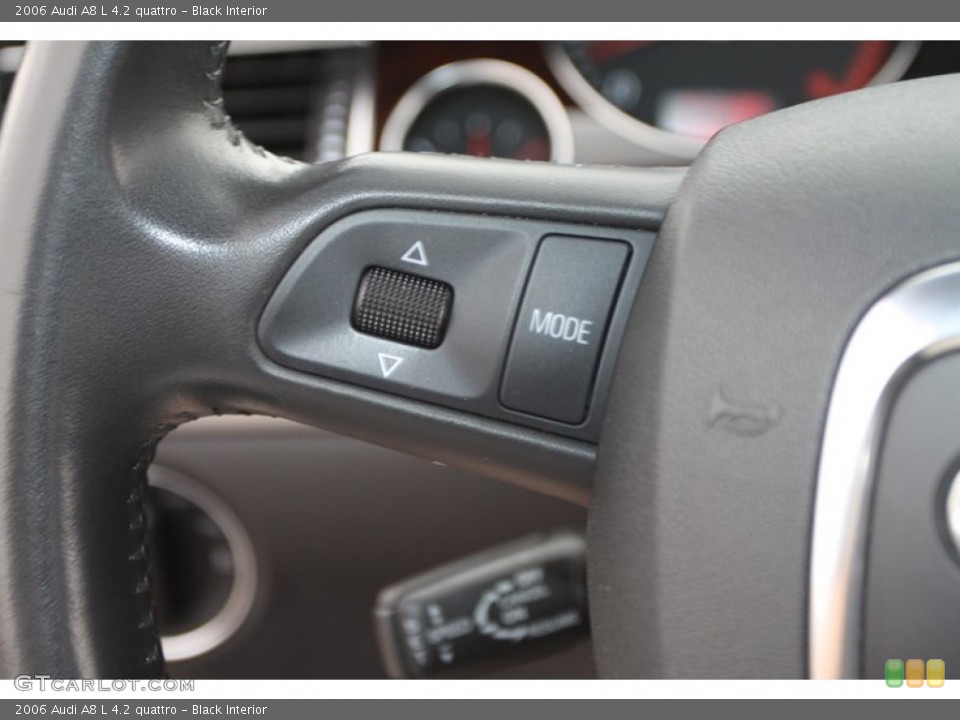 Black Interior Controls for the 2006 Audi A8 L 4.2 quattro #74455268