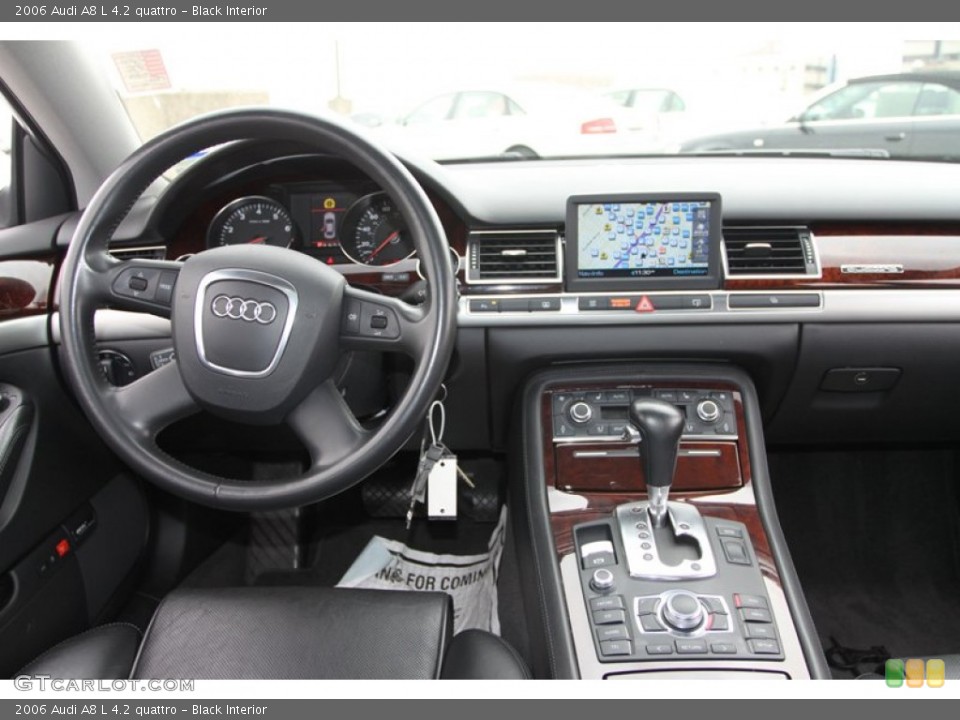 Black Interior Dashboard for the 2006 Audi A8 L 4.2 quattro #74455334