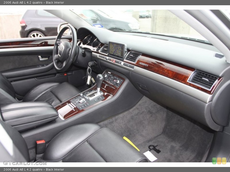 Black Interior Dashboard for the 2006 Audi A8 L 4.2 quattro #74455440