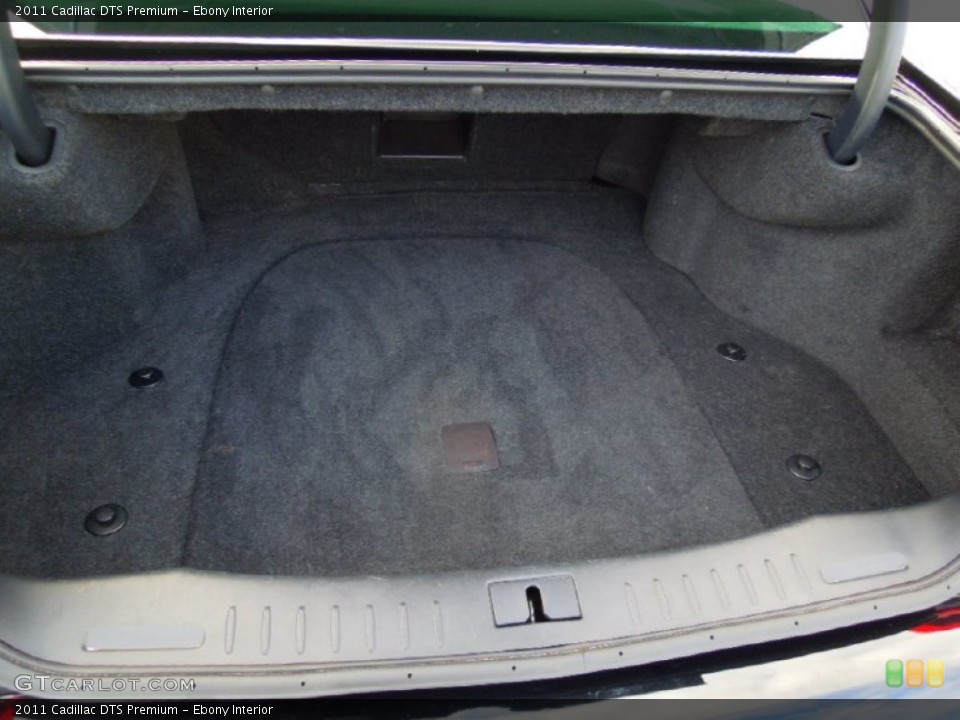 Ebony Interior Trunk for the 2011 Cadillac DTS Premium #74455527