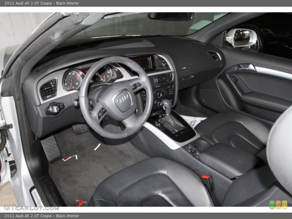 Black Interior Prime Interior for the 2011 Audi A5 2.0T Coupe #74455868